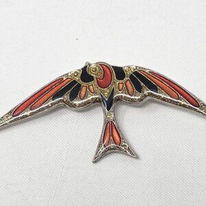 Vintage Swallow Brooch